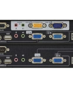 ATEN CE775 Konsolen-Extender, Dual View, USB, RS232, mit Audio, bis 300m ATEN CE775 Konsolen-Extender, Dual View, USB, RS232, mit Audio, bis 300m – Bild 3