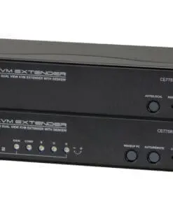 ATEN CE775 Konsolen-Extender, Dual View, USB, RS232, mit Audio, bis 300m
