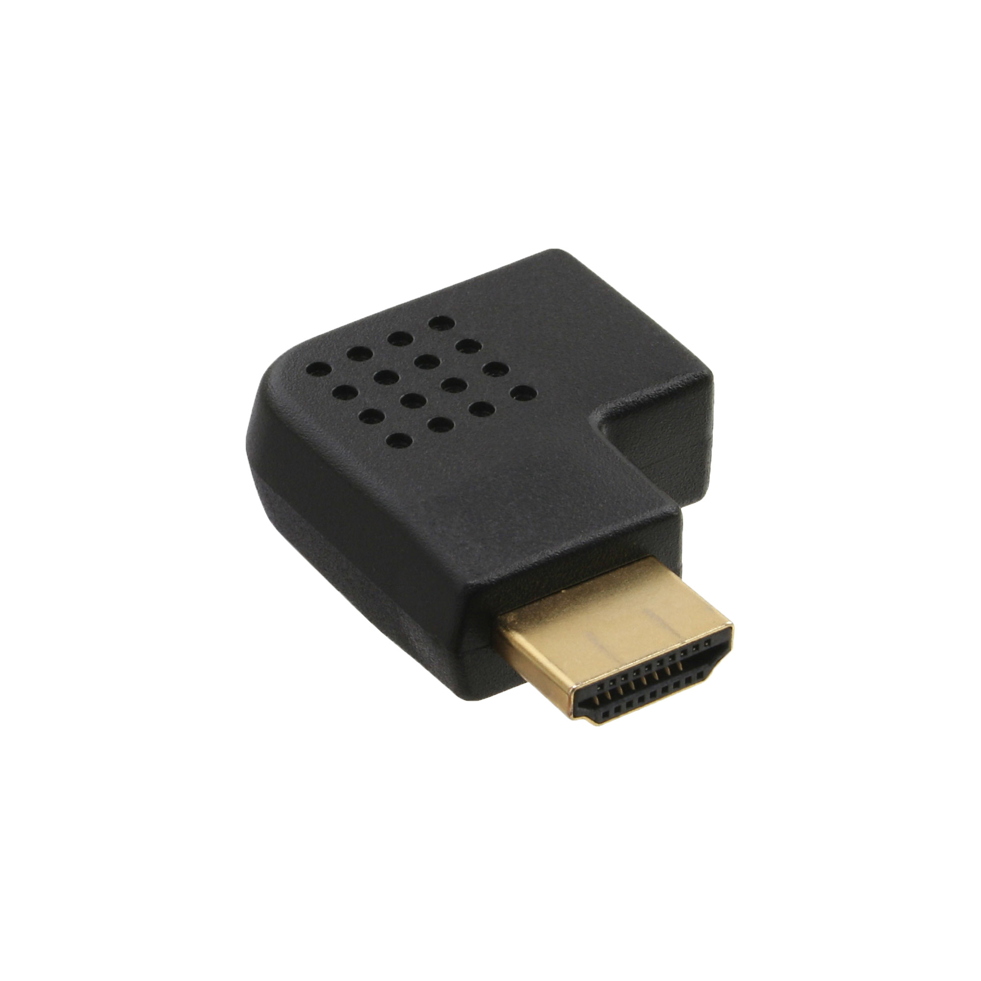 ® HDMI Adapter, Stecker / Buchse, seitlich rechts gewinkelt, vergoldete Kontakte, 4K2K kompatibel ® HDMI Adapter, Stecker / Buchse, seitlich rechts gewinkelt, vergoldete Kontakte, 4K2K kompatibel