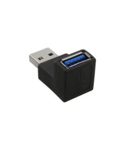 Alternative view of InLine® USB 3.0 Adapter, Stecker A auf Buchse A, gewinkelt 90°, schwarz
