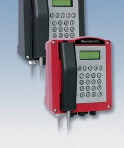 FHF Wetterfestes VoIP-Telefon ResistTel IP4 schwarz mit 2x LAN