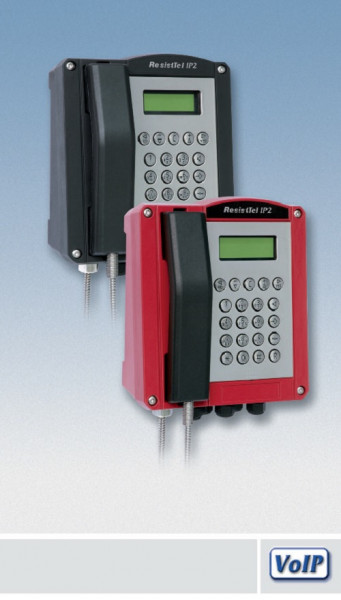 FHF Wetterfestes VoIP-Telefon ResistTel IP4 schwarz mit 2x LAN FHF Wetterfestes VoIP-Telefon ResistTel IP4 schwarz mit 2x LAN