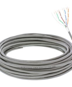 Alternative view of InLine® Telefon-Kabel 8-adrig, 4x2x0,6mm, zum Verlegen, 25m Ring, beige