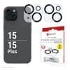 Komplettschutz für das Kameramodul des Mit dem DISPLEX Full Cover Camera Lens Glass – jetzt im praktischen 2er-Pack – sichern Sie das gesamte Kameramodul Ihres rundum ab. Die ultradünne Echtglasplatte (Härtegrad 10H) schützt zuverlässig vor Kratzern, Stößen und Alltagsbeanspruchungen – für brillante Aufnahmen und ein makelloses Gerätedesign.Die durchgehende Abdeckung integriert sich nahtlos ins Kameramodul und erhält dank 92 % Lichtdurchlässigkeit die volle Bildqualität. Eine High-Tech-Beschichtung schützt vor Fingerabdrücken und Schmutz. Dank des vormontierten Quick Mount-Systems ist die Montage werkzeuglos, präzise und blasenfrei – einfach aufsetzen und andrücken.Mit ihrer millimetergenauen Form ist die Schutzplatte kompatibel mit handelsüblichen Schutzhüllen – für optimalen Rundumschutz ohne Kompromisse.DISPLEX – Engineered in Germany. Sichtbar besser. Spürbar sicherer.