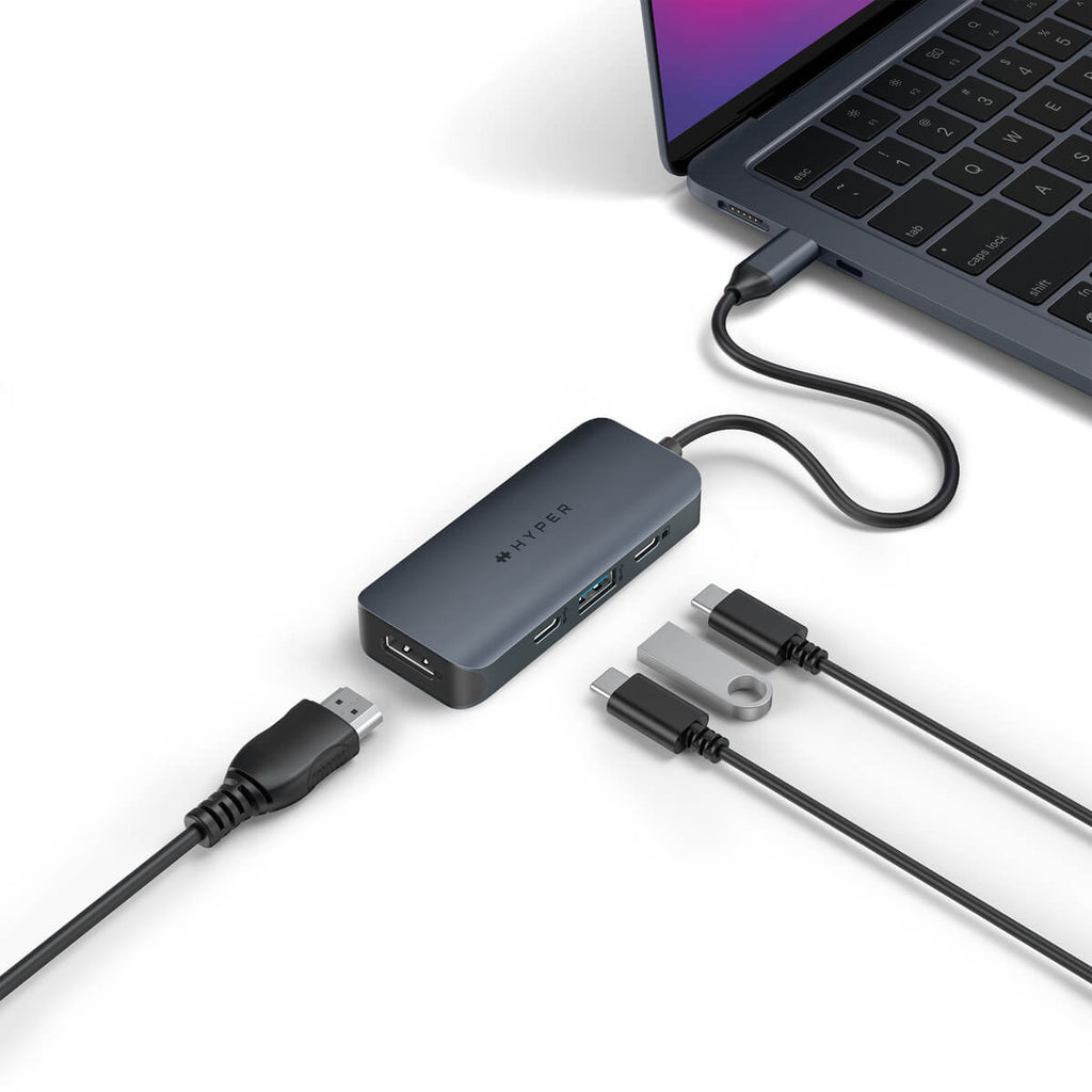 Hyper HyperDrive EcoSmart Gen.2 Universal USB-C 4-in-1 Hub Hyper HyperDrive EcoSmart Gen.2 Universal USB-C 4-in-1 Hub – Bild 2