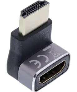 InLine® HDMI Adapter, HDMI A Stecker / Buchse, 90° oben, 8K UHD InLine® HDMI Adapter, HDMI A Stecker / Buchse, 90° oben, 8K UHD – Bild 3