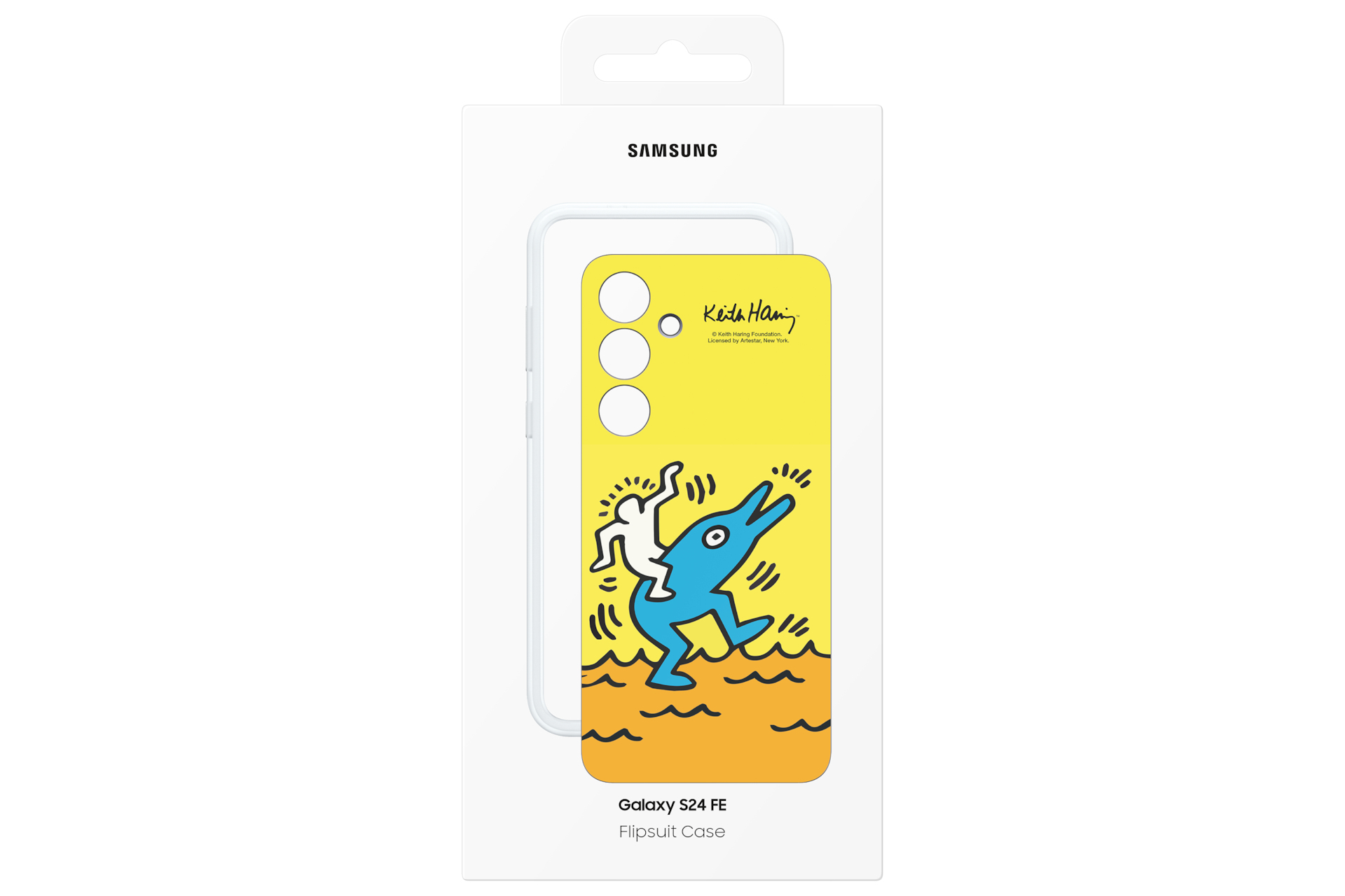 Samsung Flipsuit Case für Galaxy S24 FE, yellow Samsung Flipsuit Case für Galaxy S24 FE, yellow – Bild 6