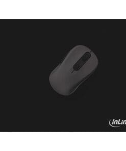 Alternative view of InLine® Maus-Pad, Soft Gaming Pad, 350x260x3mm, schwarz, schwarz