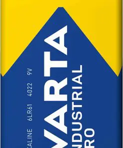 VARTA Batterie 9V Block Alkaline Industrial Pro (20er Pack)