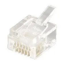 equip Modularstecker 6P6C RJ12 (100 Stück)