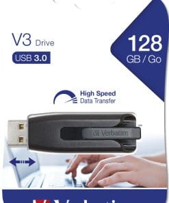 Verbatim V3 - USB 3.0-Stick 128 GB - Schwarz – Bild 5