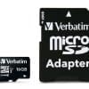 Verbatim Premium 16 GB MicroSDHC Klasse 10 Die Vi7000G ist das ultimative Upgrade für Gamer und professionelle Benutzer, die unvergleichlich hohe Geschwindigkeit und Leistung suchen