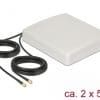 Delock LTE MIMO Antenne 2xSMA Stecker 8dBi direktionalt + Anschlusskabel RG58 5m