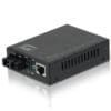 LevelOne GVT-2001 10/100/1000BASE-T/1000BASE-SX-MMF-SC-Wandler LevelOne GEP-0521 - Switch - nicht verwaltet - 4 x 10/100/1000 (PoE+) + 1 x 10/100/1000 - Desktop - PoE+ (120 W)