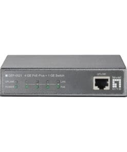 LevelOne GEP-0521 4 GE PoE-Plus + 1 GE Switch 120W LevelOne GEP-0521 4 GE PoE-Plus + 1 GE Switch 120W – Bild 3