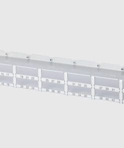 METZ CONNECT DCCS2 19 Zoll 1HE Baugruppenträger lichtgrau