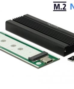 Delock Externes Gehäuse M.2 NVMe PCIe SSD USB 10 Gbps (USB 3.1) USB Type-C Bu.