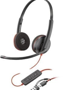 Poly Headset Blackwire C3220 Stereo USB-C/A