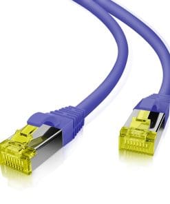 helos Patchkabel Cat.6a GHMT AWG 26/7 lila 10,0m