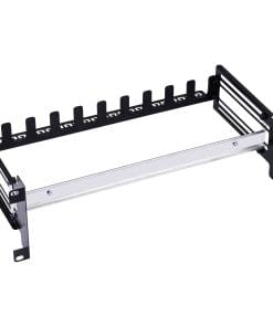 Alternative view of InLine® 19" Schutzschalterleiste 3HE, mit tiefenverstellbarer Hutschiene