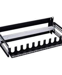 InLine® 19" Schutzschalterleiste 3HE, mit tiefenverstellbarer Hutschiene – Bild 3