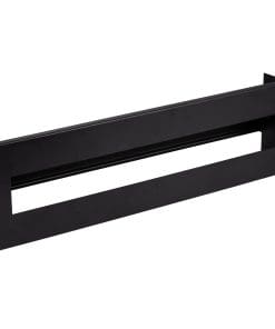 InLine® 19" Schutzschalterleiste 3HE, mit Hutschiene, schwarz