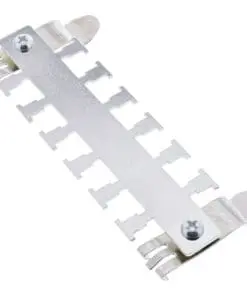 InLine® Kabelführungsleiste zur Montage an Hutschiene (TS35) Metall