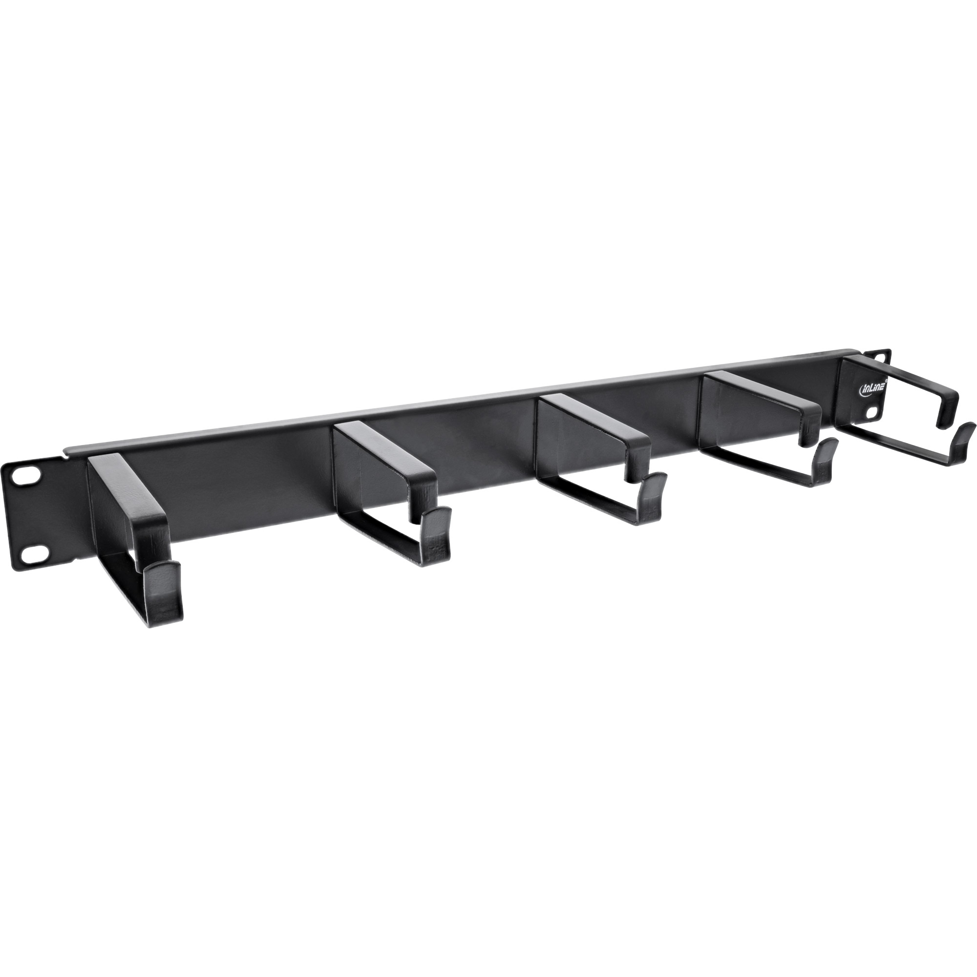 InLine® 19" Kabelführungspanel, 5 große Bügel, RAL 9005, schwarz InLine® 19" Kabelführungspanel, 5 große Bügel, RAL 9005, schwarz