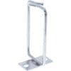 InLine® Kabelbügel, Metall, verzinkt, 40x80mm InLine 19" Kabelführungspanel, 5 große Bügel, RAL9005, schwarz, Kabelmanagementtafel, Metall, Schwarz, 523 g