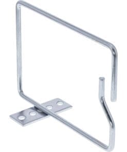 InLine® Kabelbügel, Metall, verzinkt, Öffnung kurze Seite, 140x100mm