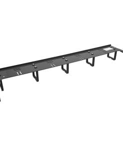 Alternative view of InLine® 19" Kabelführungspanel, 5 Kunststoffbügel horizontal, RAL 9005, schwarz