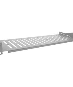 InLine® 19" Fachboden, 150mm, 10kg, 1HE, RAL 7035, grau