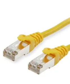 equip CU Patchkabel S/FTP 2xRJ45 Cat.6 250MHz gelb 1,0m