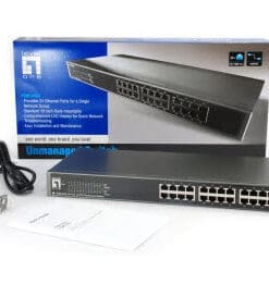 LevelOne FSW-2450 24-Port 10/100 Rackmount Switch LevelOne FSW-2450 24-Port 10/100 Rackmount Switch – Bild 5