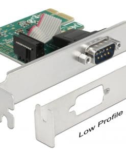 Delock PCIe x1 Seriell 1x + Low profile