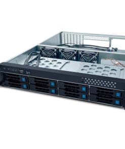 Alternative view of FANTEC SRC-2080X07-12G/6G (2023), 2HE 19"-Storagegehäuse, ohne Netzteil