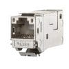 METZ CONNECT E-DAT modul Cat.6A K Jack - Keystone Einbaubuchse Bauform Keystone, Kabelzuführung 180° +++Verpackungseinheit 12 Stück, Preis bezieht sich auf 1 VPE+++