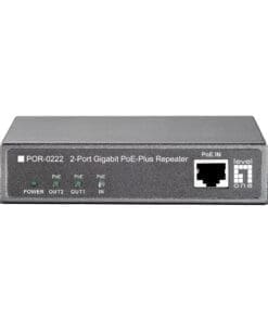 LevelOne POR-0222 2-Port Gigabit PoE-Plus Repeater – Bild 3