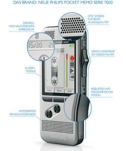Philips Digital Pocket Memo DPM 7200/02 – Bild 7