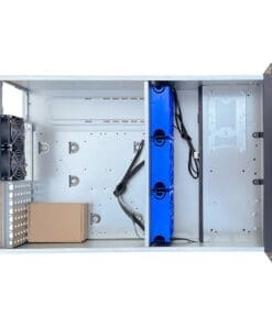 FANTEC SRC-4080X08, 4HE 19"-Servergehäuse 8x SAS & SATA ohne Netzteil 680mm Tiefe FANTEC SRC-4080X08, 4HE 19"-Servergehäuse 8x SAS & SATA ohne Netzteil 680mm Tiefe – Bild 3