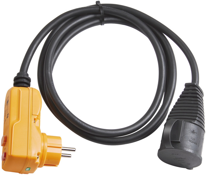Brennenstuhl Schutzadapterkabel FI IP44 2m schwarz H07RN-F 3G1,5 Brennenstuhl Schutzadapterkabel FI IP44 2m schwarz H07RN-F 3G1,5
