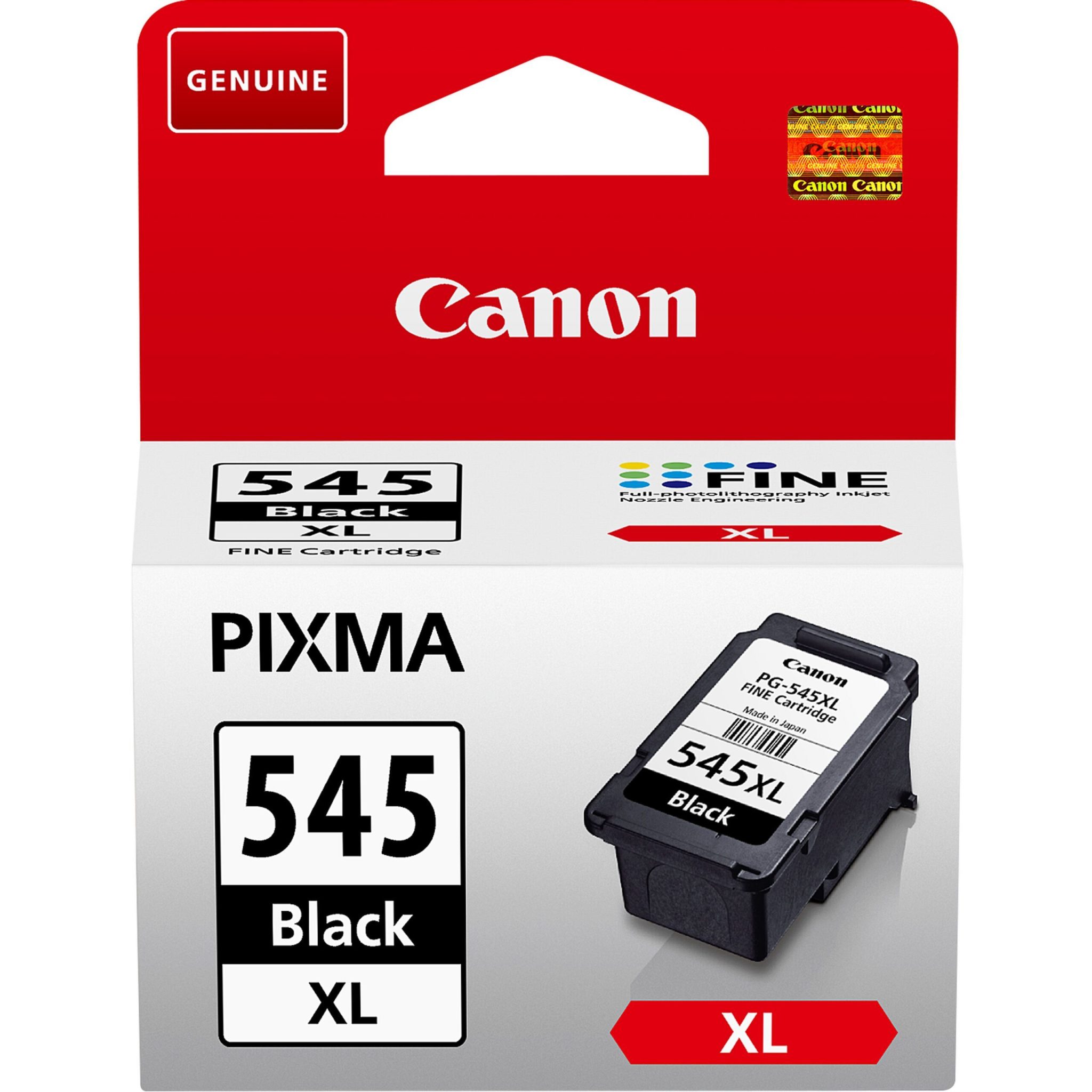 Canon Tintenpatrone PG-545XL schwarz (ca. 400 Seiten) Brother Trommeleinheit DR-321CL mit einer Reichweite für ca. 25.000 Seiten.