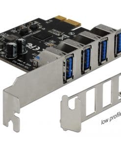 Delock USB 3.0 PCI Express Karte mit 4 x externen Typ-A Buchsen