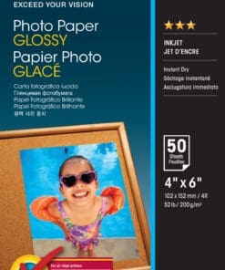 Epson Fotopapier glänzend C13S042547 (10x15cm-50 Blatt)