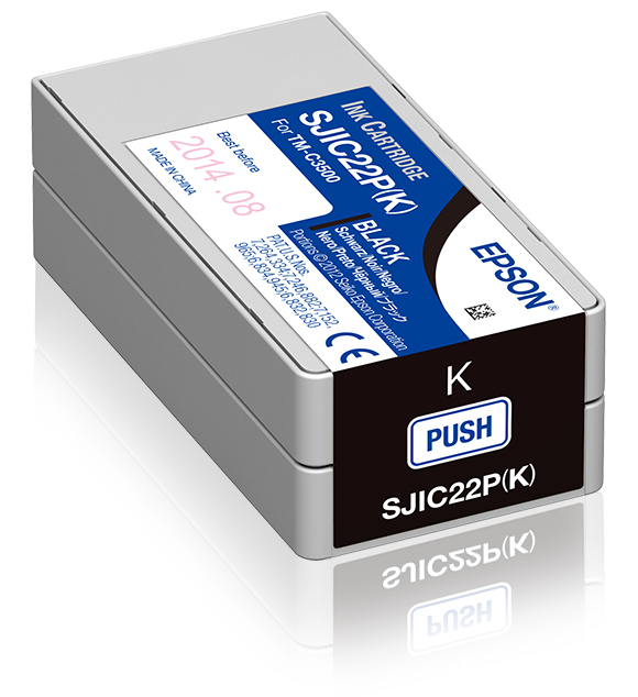 Epson SJIC22PK TM Tinte schwarz 32,5ml Epson SJIC22PK TM Tinte schwarz 32,5ml