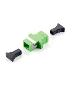 equip SC APC-Koppler, Single-mode simplex, 12er VPE