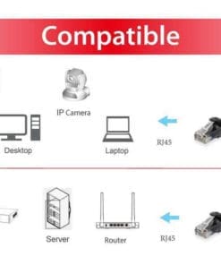 equip CCA Patchkabel U/UTP 2xRJ45 Cat.6 schwarz 20m equip CCA Patchkabel U/UTP 2xRJ45 Cat.6 schwarz 20m – Bild 3