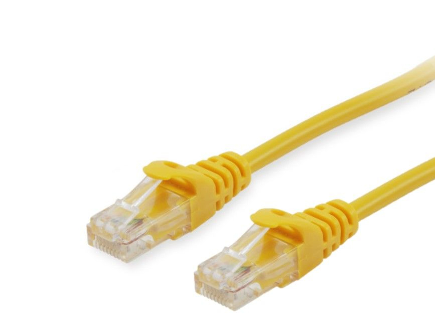 equip CCA Patchkabel U/UTP 2xRJ45 Cat.6 gelb 7,5m equip CCA Patchkabel U/UTP 2xRJ45 Cat.6 gelb 7,5m
