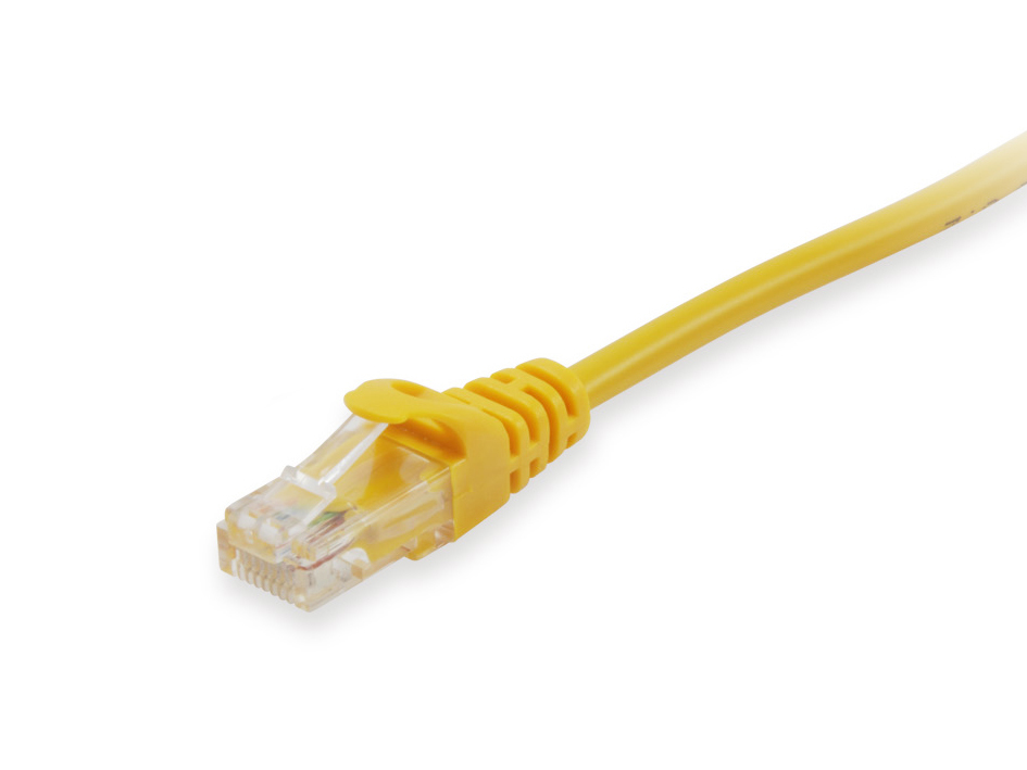 equip CCA Patchkabel U/UTP 2xRJ45 Cat.6 gelb 7,5m equip CCA Patchkabel U/UTP 2xRJ45 Cat.6 gelb 7,5m – Bild 2