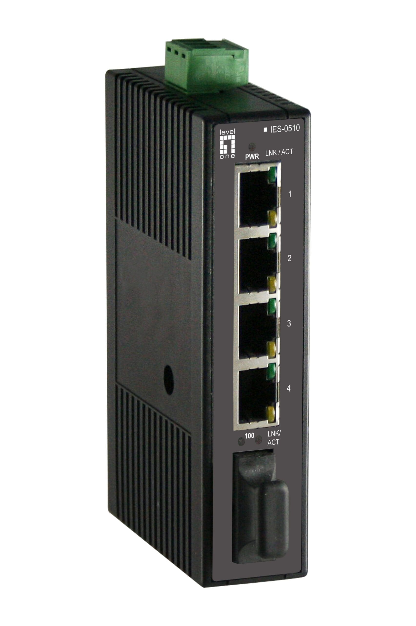 LevelOne IES-0510 4 FE + 1 MM SC Unmanaged Switch -10 ~ 60C LevelOne IES-0510 4 FE + 1 MM SC Unmanaged Switch -10 ~ 60C